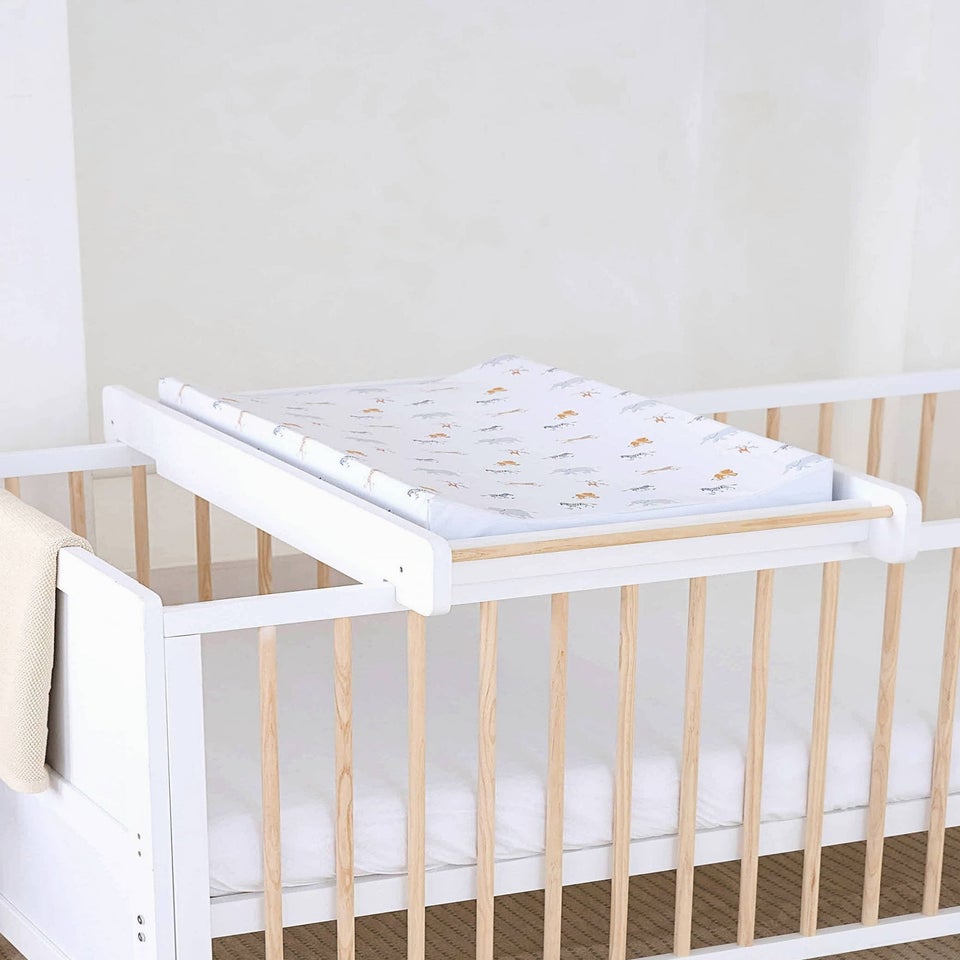 Clair de Lune White Essential Cot Top Changer