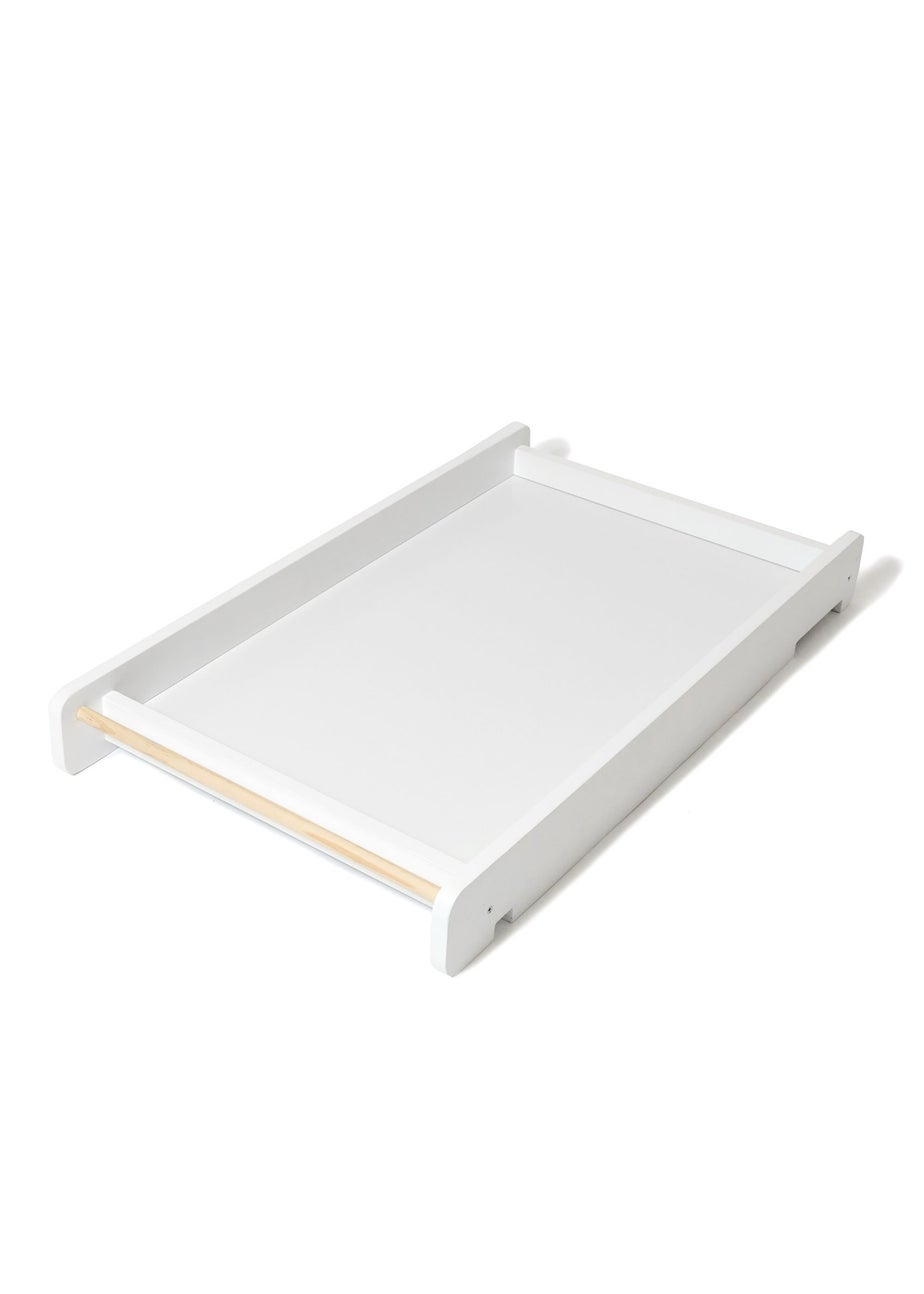 Clair de Lune White Essential Cot Top Changer