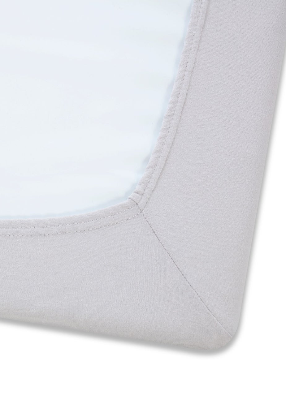 Clair de Lune 2 Pack Grey Cot Sheets