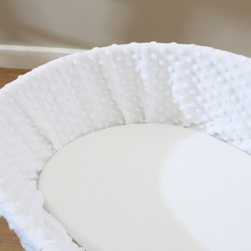 Clair de Lune 2 Pack White Moses Sheets