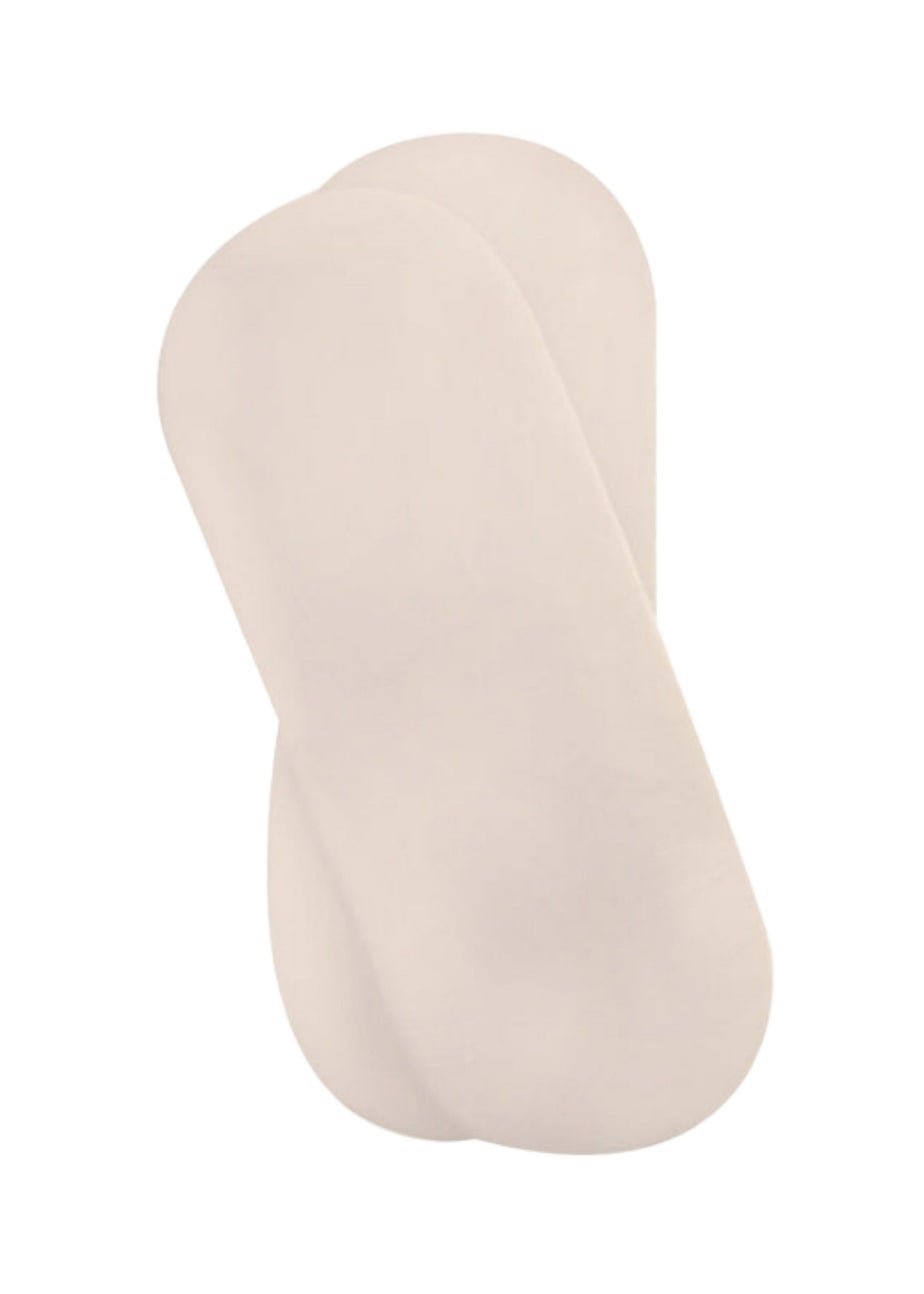 Clair de Lune 2 Pack Cream Moses Sheets