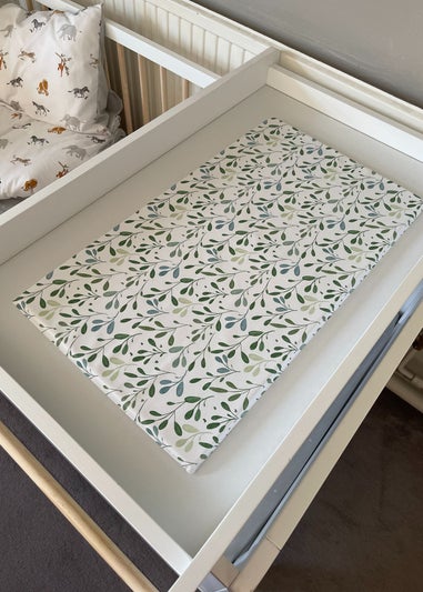 Clair de Lune Green Olive Foldable Changing Mat