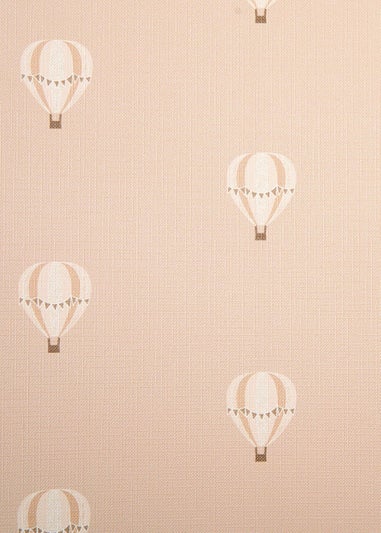 Clair de Lune Hot Air Balloon Anti-Roll Wedge Baby Changing Mat Mocha