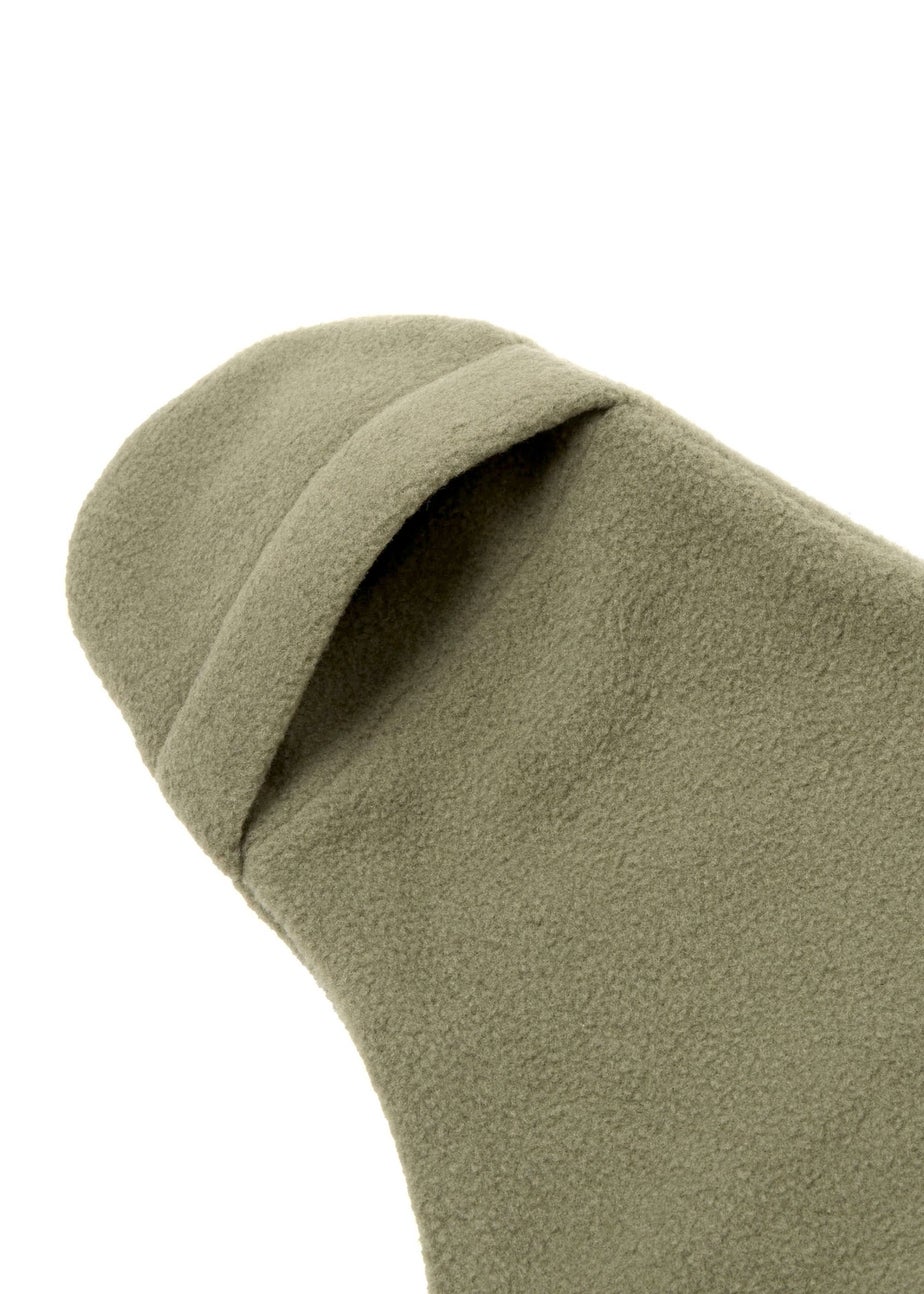 Clair de Lune Green Star Fleece Wrap