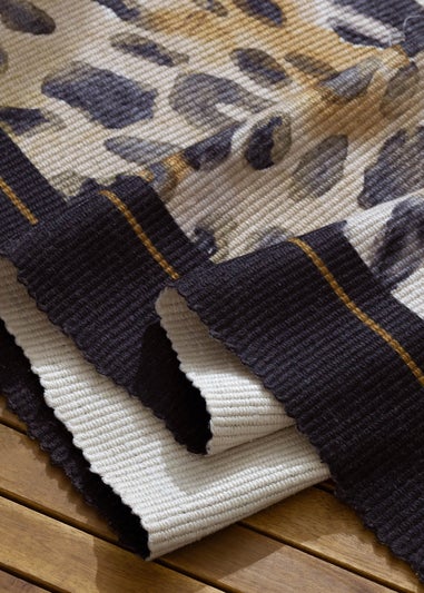 Paoletti Leopardis Leopard Printed Indoor/Outdoor Rug