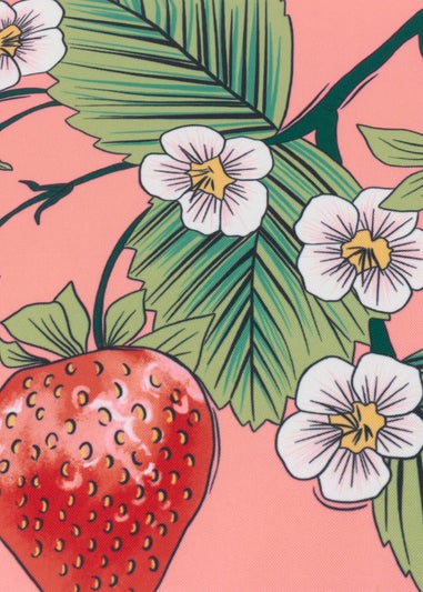 furn. Anemone Strawberries Printed Outdoor Outdoor Cushion