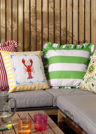 furn. Brunch Stripes Printed Outdoor Outdoor Cushion
