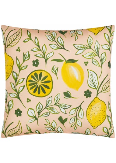 furn. Rust Citronello Printed Outdoor Outdoor Cushion