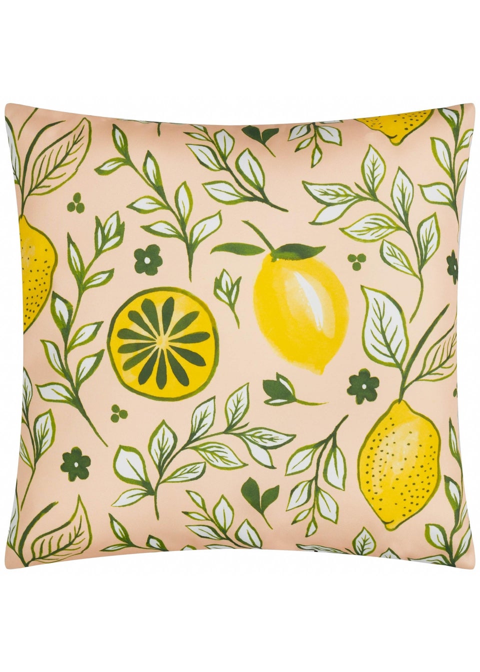 furn. Rust Citronello Printed Outdoor Outdoor Cushion
