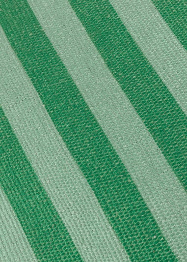 furn. Green Deck Stripe  Woven Outdoor Outdoor Cushion
