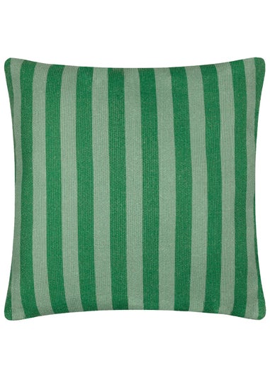 furn. Green Deck Stripe  Woven Outdoor Outdoor Cushion