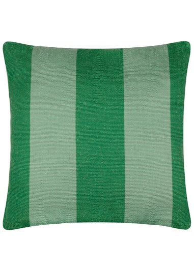 furn. Green Deck Stripe  Woven Outdoor Outdoor Cushion