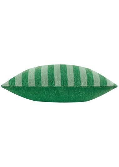 furn. Green Deck Stripe  Woven Outdoor Outdoor Cushion