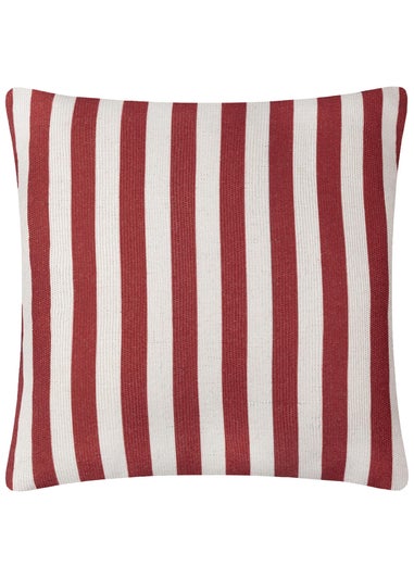 furn. Red Deck Stripe  Woven Outdoor Outdoor Cushion