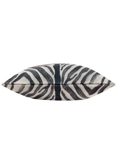 Paoletti Leopardis Zebra Woven Outdoor Cushion