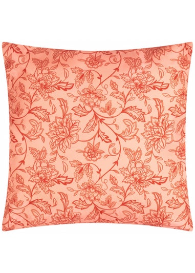 furn. Anemone Peaches Printed Outdoor Outdoor Cushion