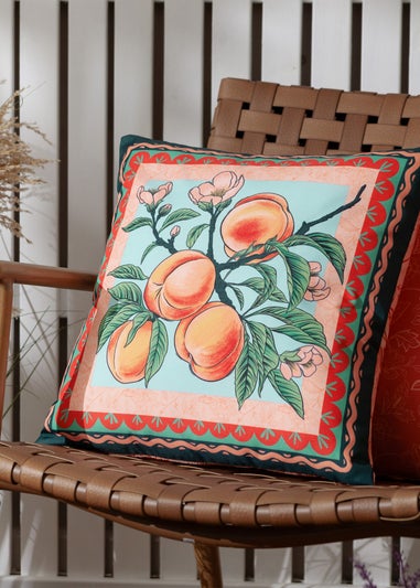 furn. Anemone Peaches Printed Outdoor Outdoor Cushion