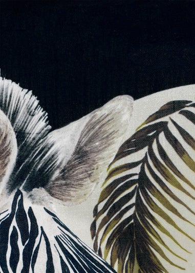 Paoletti Leopardis Zebra Woven Outdoor Cushion