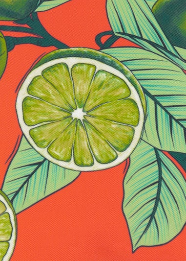 furn. Anemone Limes Printed Outdoor Outdoor Cushion