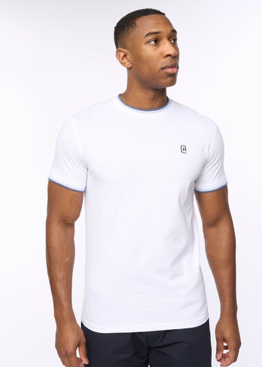Crosshatch White Shellworth T-Shirt