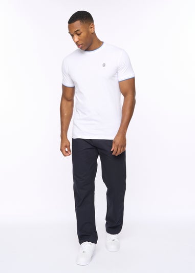 Crosshatch White Shellworth T-Shirt