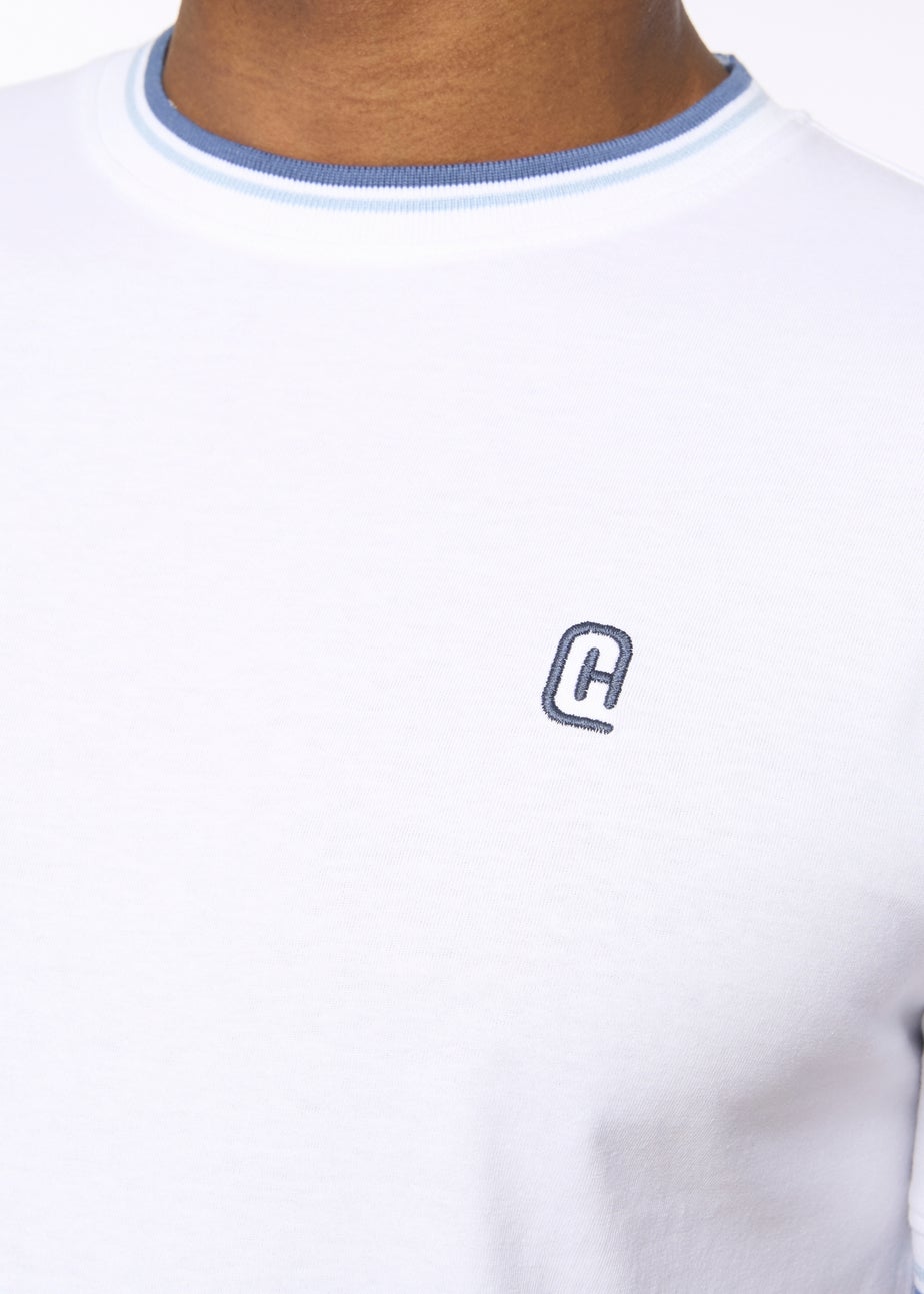 Crosshatch White Shellworth T-Shirt