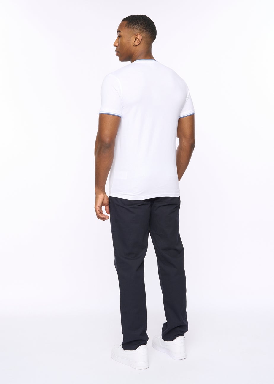 Crosshatch White Shellworth T-Shirt