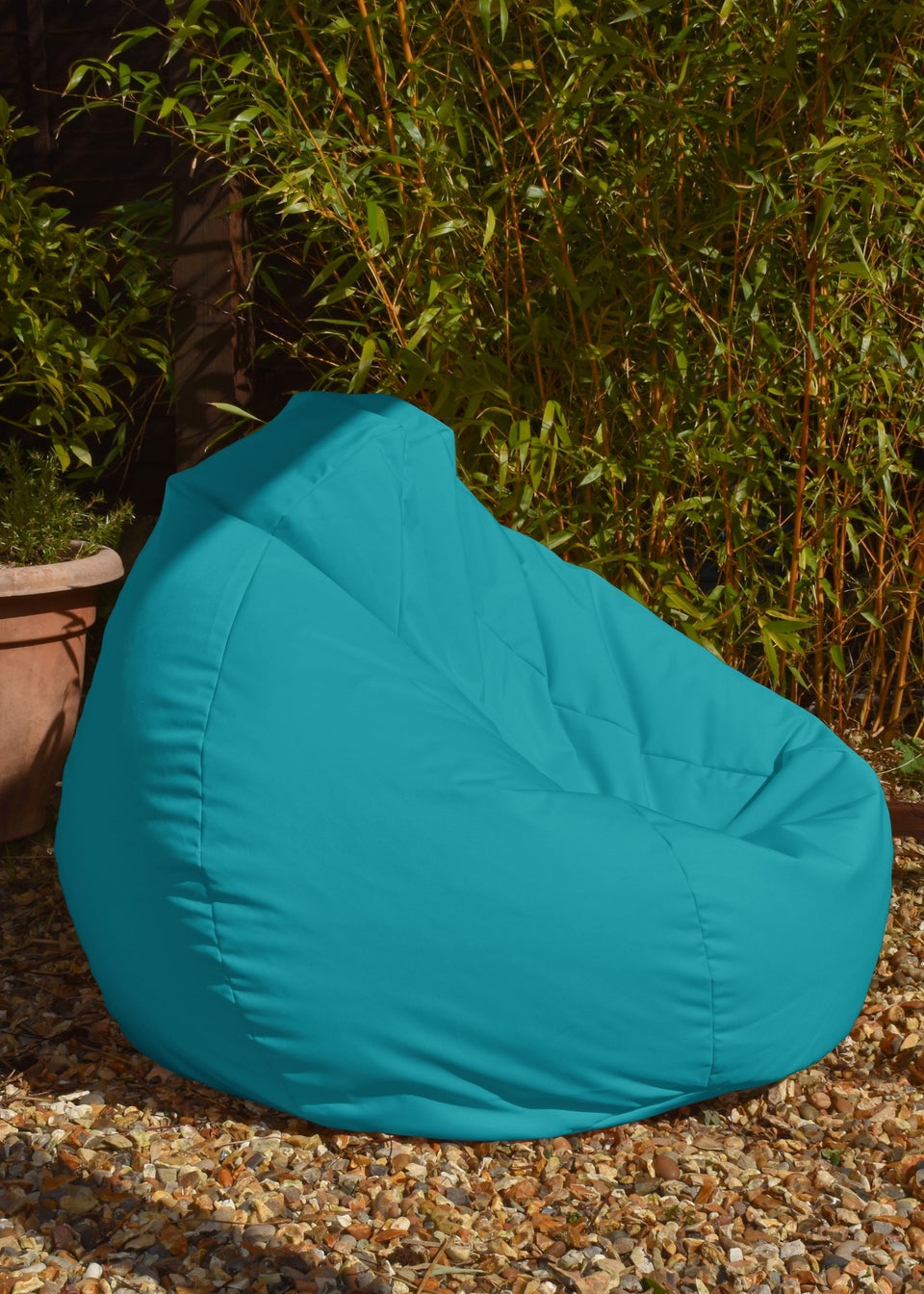 rucomfy Indoor/Outdoor Slouchbag Turquoise Beanbag