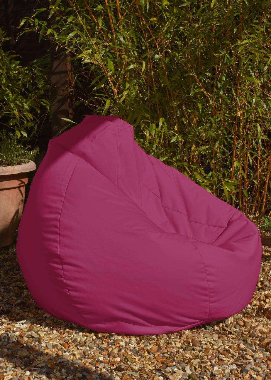 rucomfy Indoor/Outdoor Slouchbag Cerise Pink Beanbag