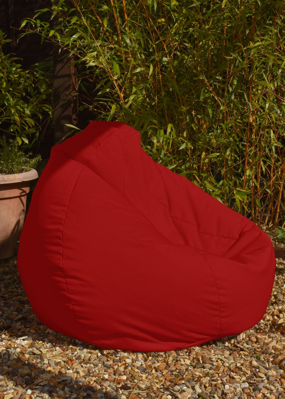rucomfy Indoor/Outdoor Slouchbag Red Beanbag