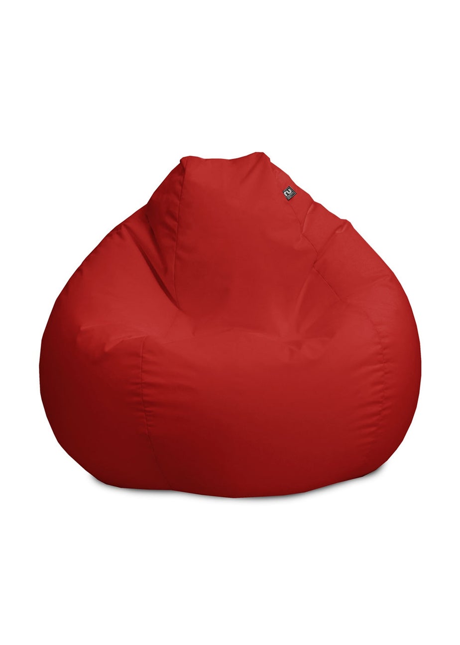 rucomfy Indoor/Outdoor Slouchbag Red Beanbag