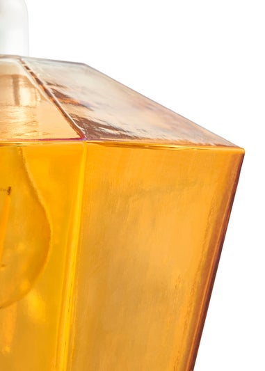 BHS Lighting Octagon Easyfit Glass Amber (23cm x 20cm)