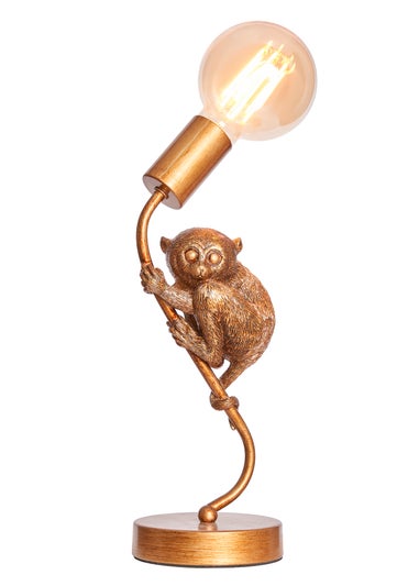 BHS Lighting Tree Tarsier Bronze Table Lamp (33cm x 12cm)