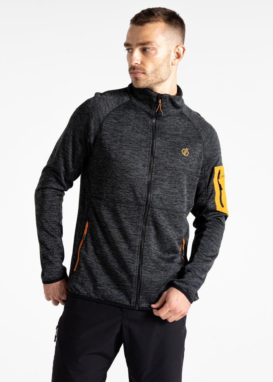Dare2b Black/Orange Sun Torrek Breathable Fleece