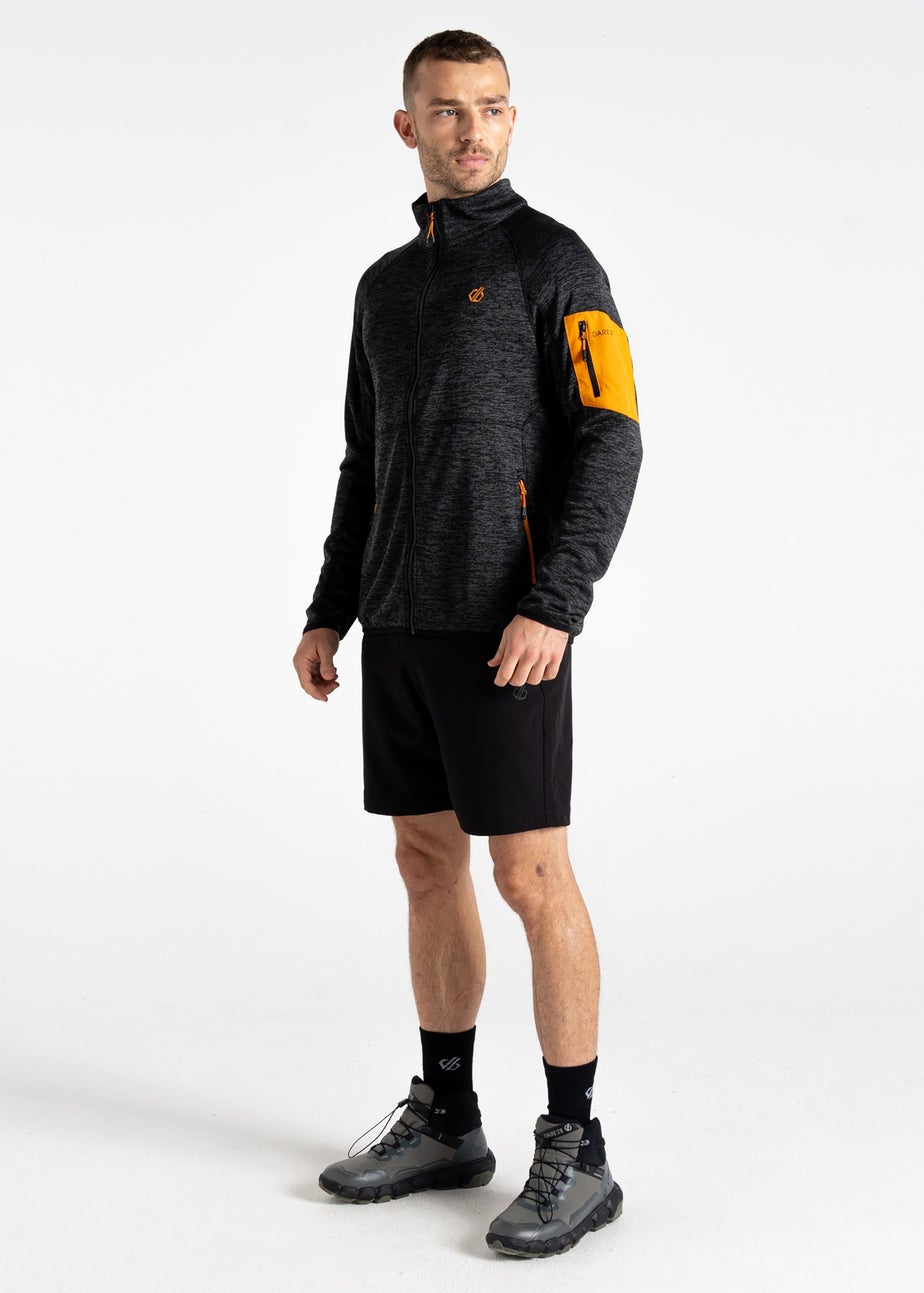 Dare2b Black/Orange Sun Torrek Breathable Fleece
