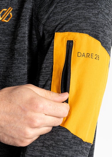 Dare2b Black/Orange Sun Torrek Breathable Fleece