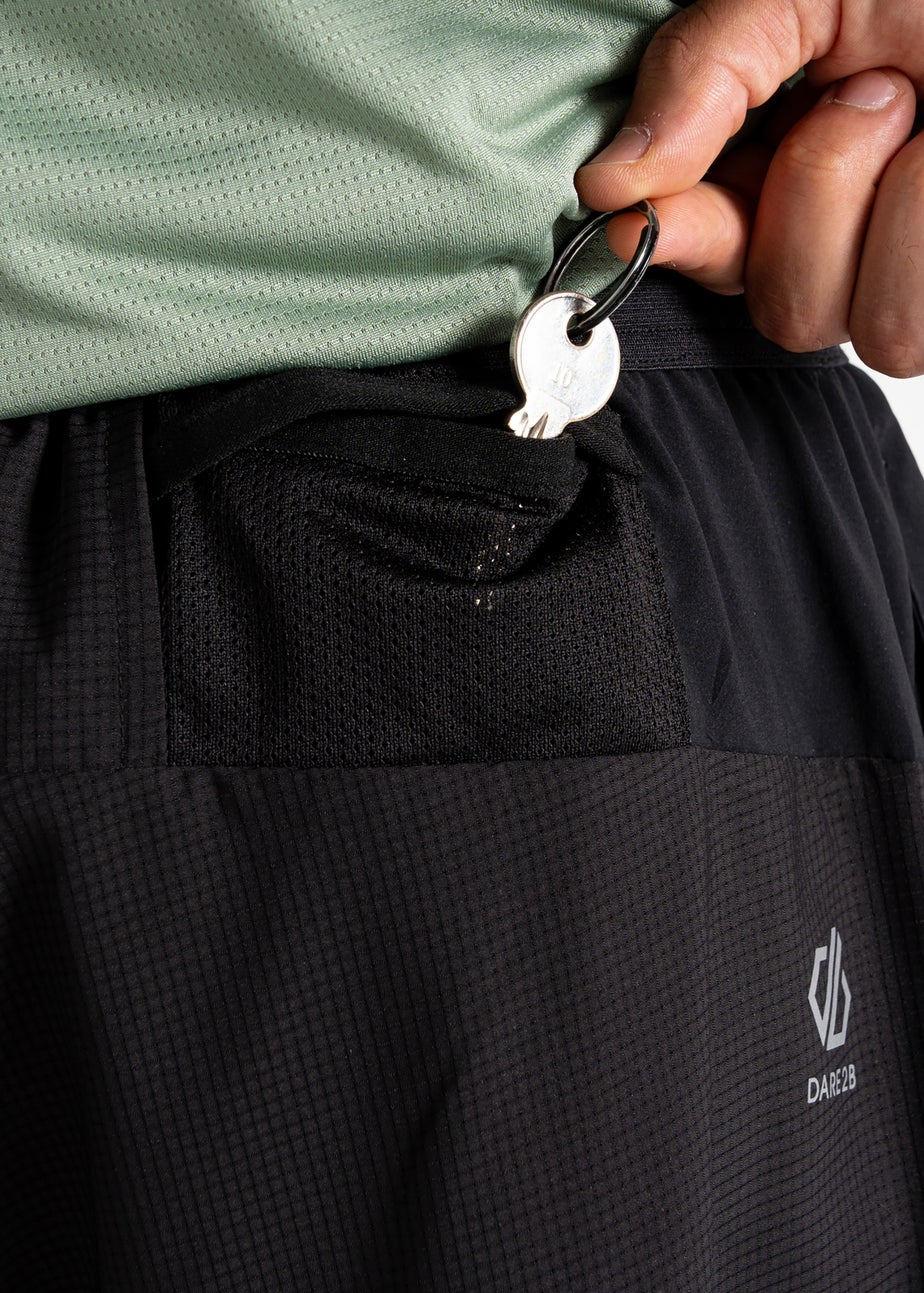 Dare2b Black Ultimate Lightweight Shorts