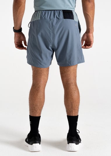 Dare2b Grey/Blue Stormy Ultimate Lightweight Shorts