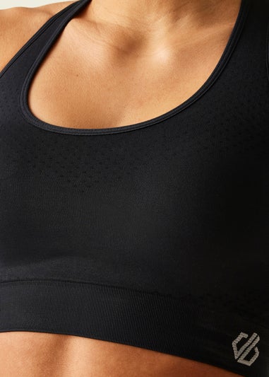 Dare2b Black Don’t Sweat It II Quick Dry Bra