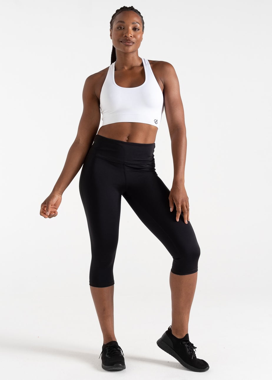 Dare2b White Don’t Sweat It II Quick Dry Bra