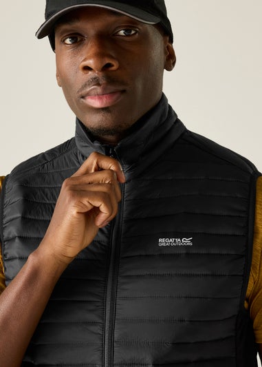Regatta Black Andreson Hybrid Water-Repellent, Lightweight Bodywarmer