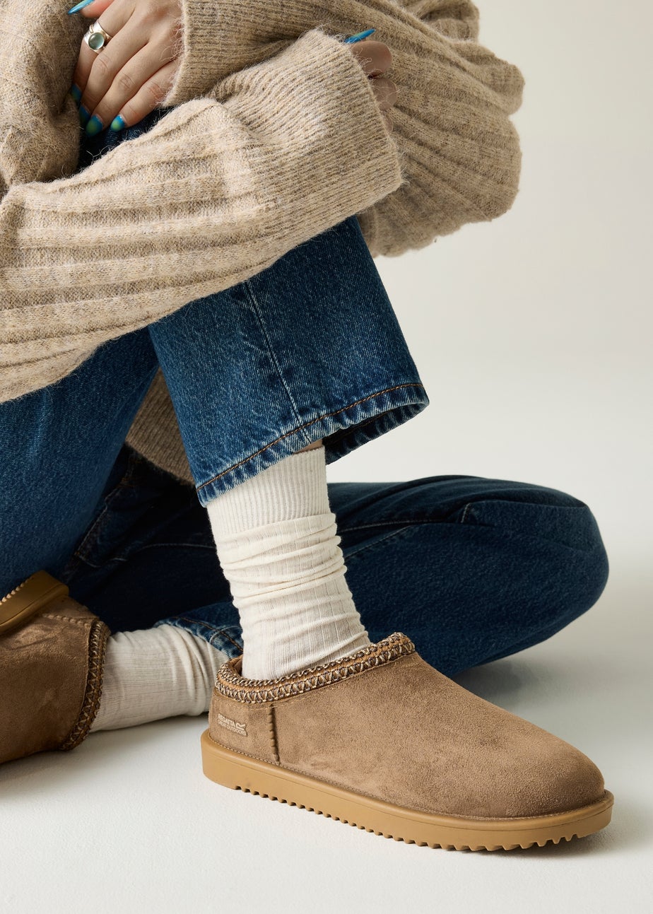 Regatta Burnt Tan Women's Risley Waterproof Mule