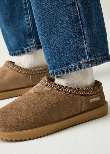 Regatta Burnt Tan Women's Risley Waterproof Mule