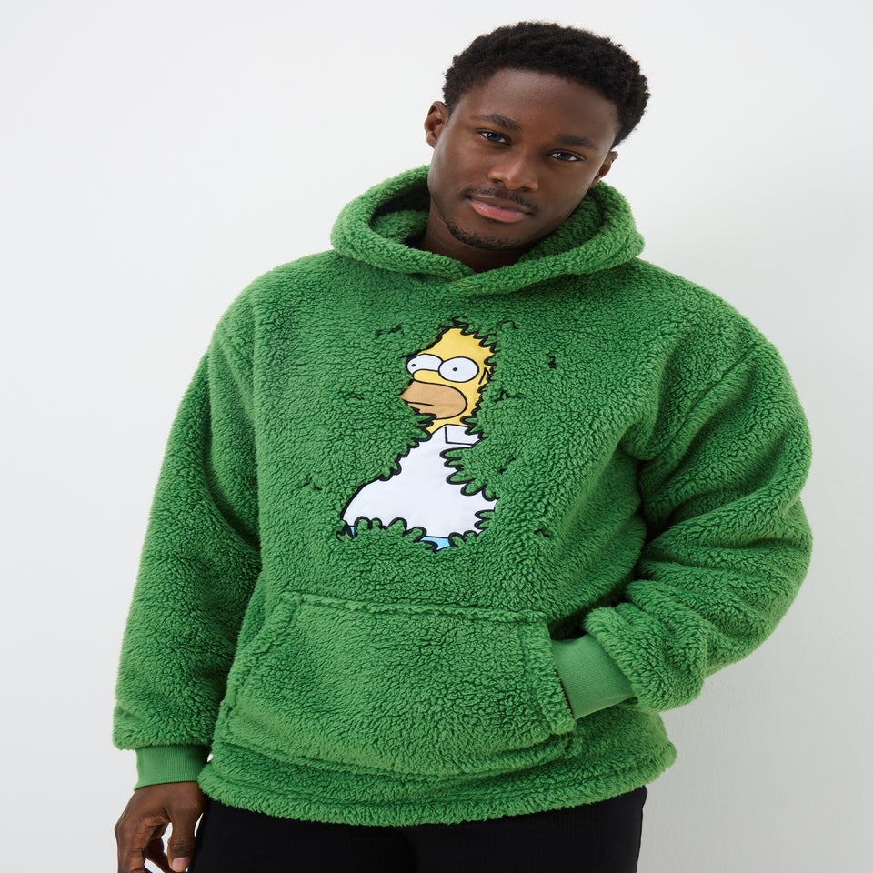The Simpsons Green Fleece Hoodie