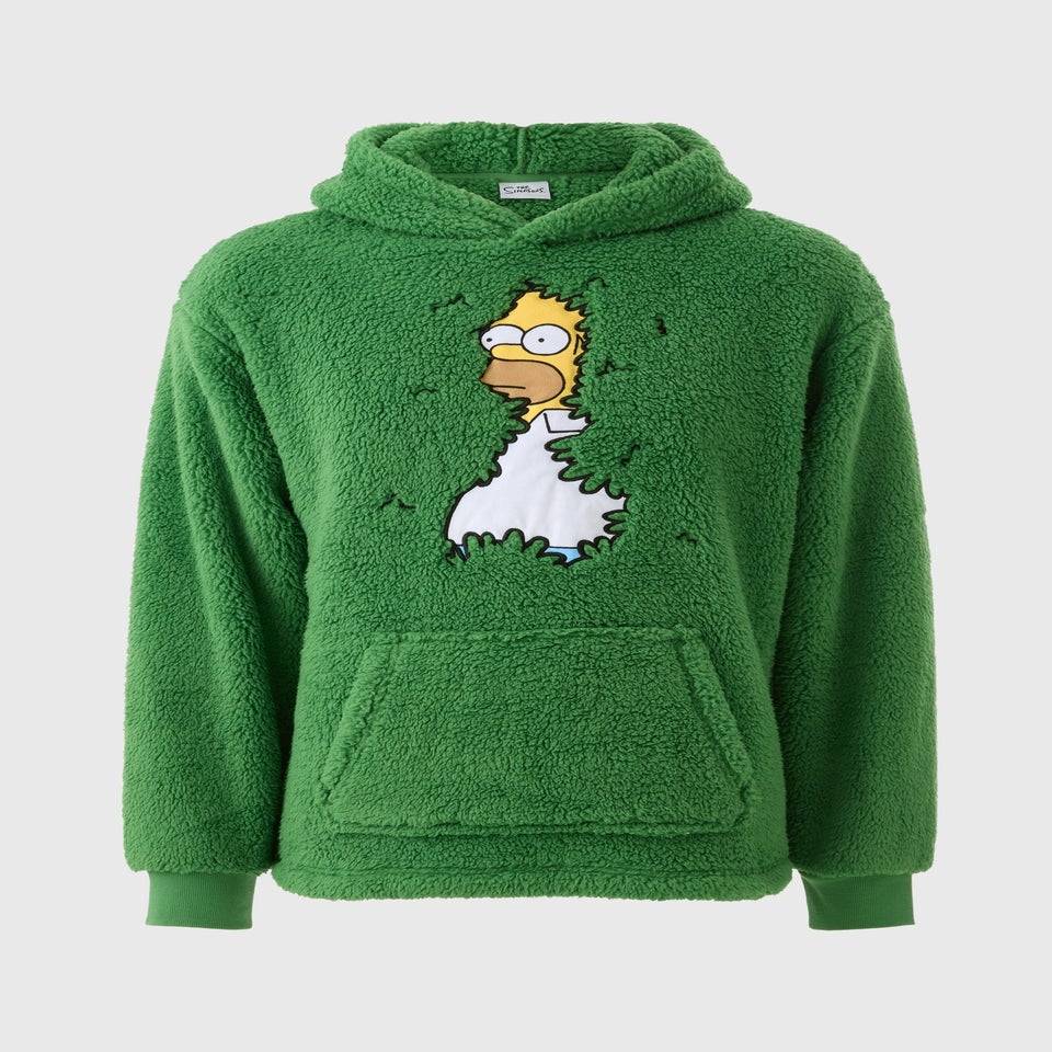 The Simpsons Green Fleece Hoodie