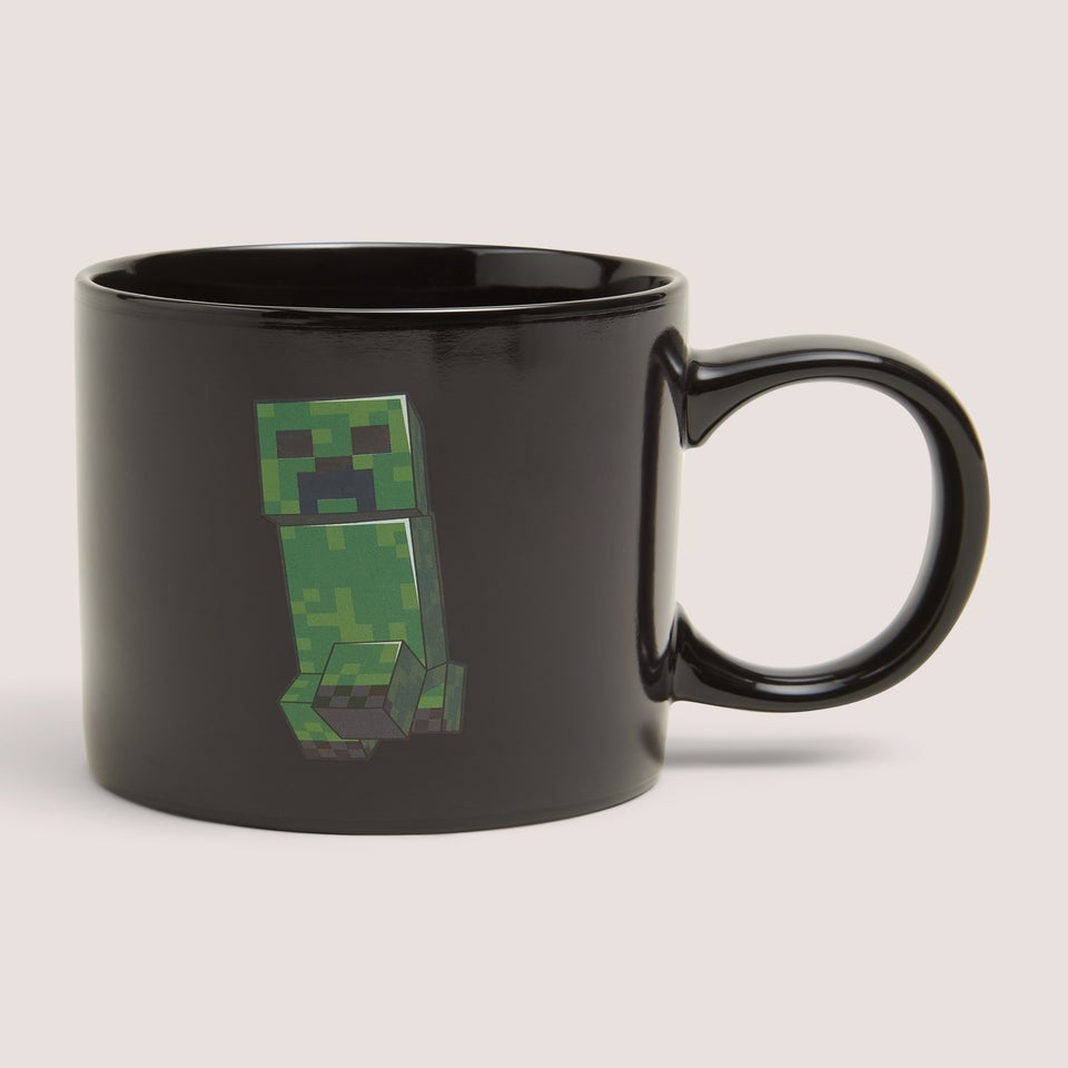 Minecraft Black 3D Mug