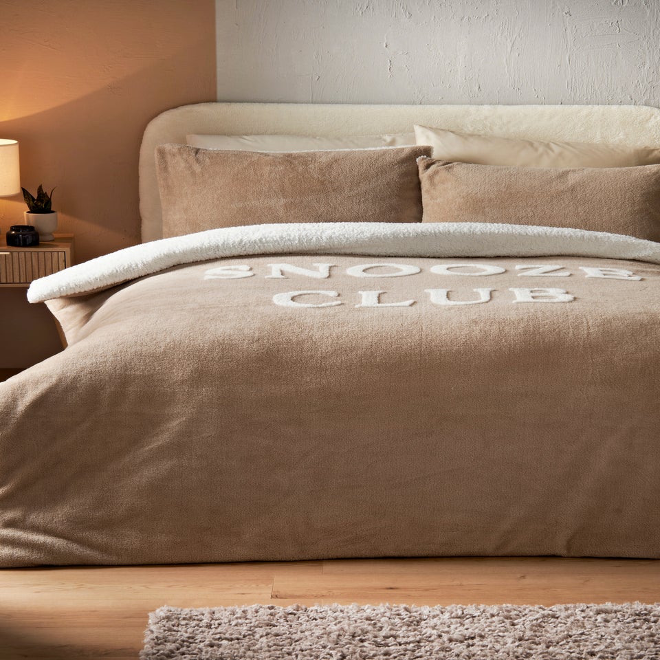 Natural Snooze Club Cosy Duvet Set