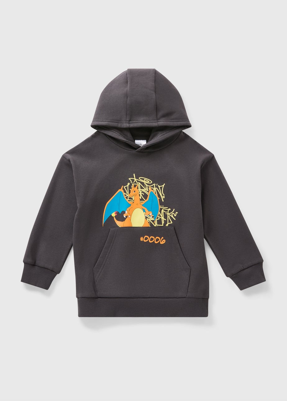 Pokemon Boys Grey Hoodie (4-13yrs)