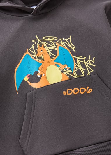 Pokemon Boys Grey Hoodie (4-13yrs)