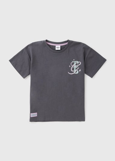 Wicked Girls Charcoal Logo T-Shirt (4-13yrs)